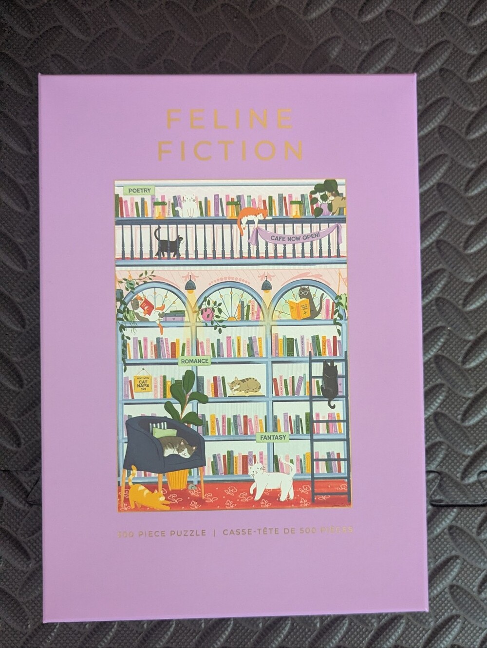 New - 500 Piece Hobbry Puzzle - Feline Fiction